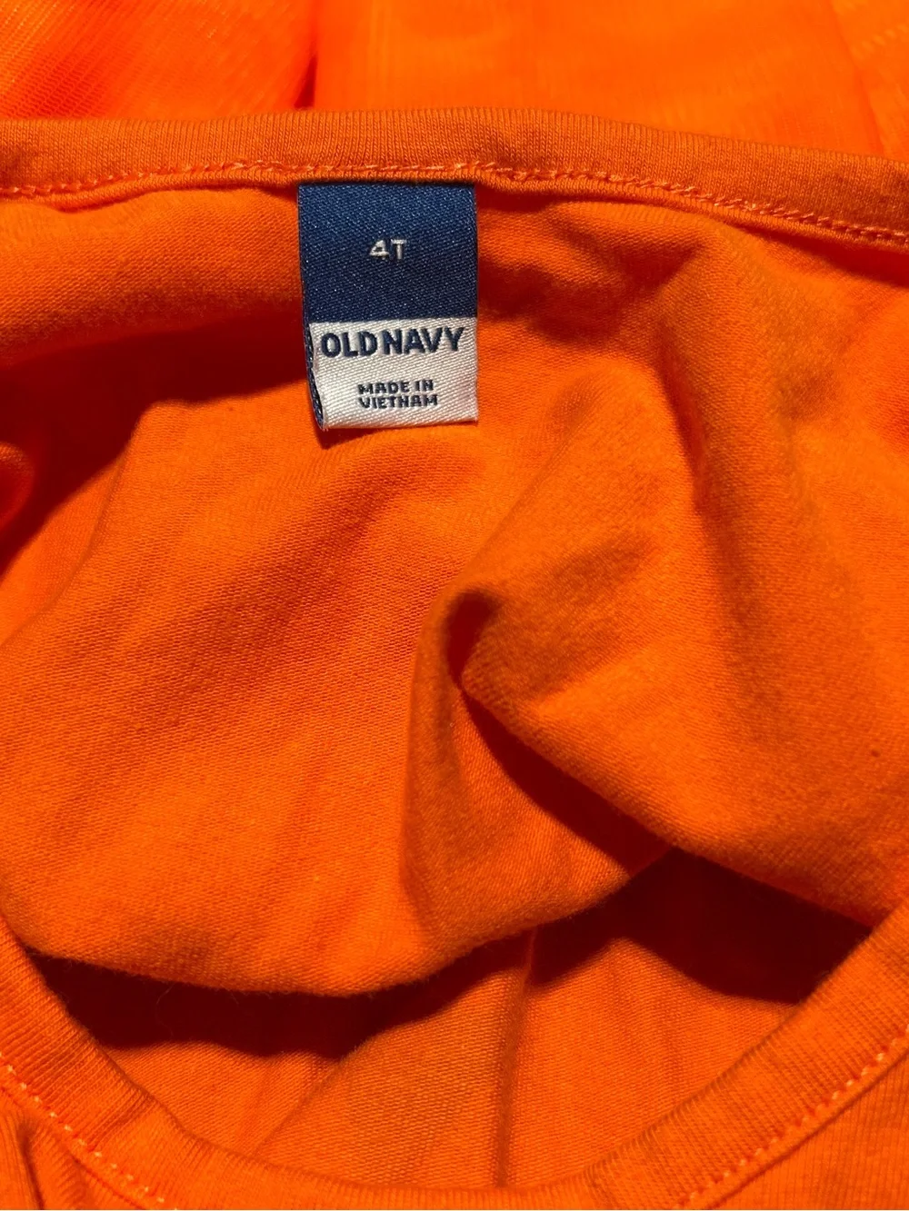 Old Navy Girls Orange Halloween Jack-O'-Lantern Tulle Dress